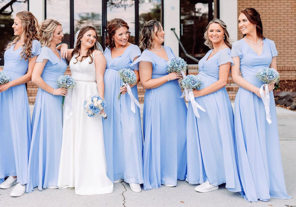 maternity bridesmaid dress